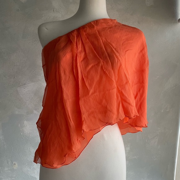 ARMANI ( rip) Vintage Silk Skirt - Picture 9 of 11